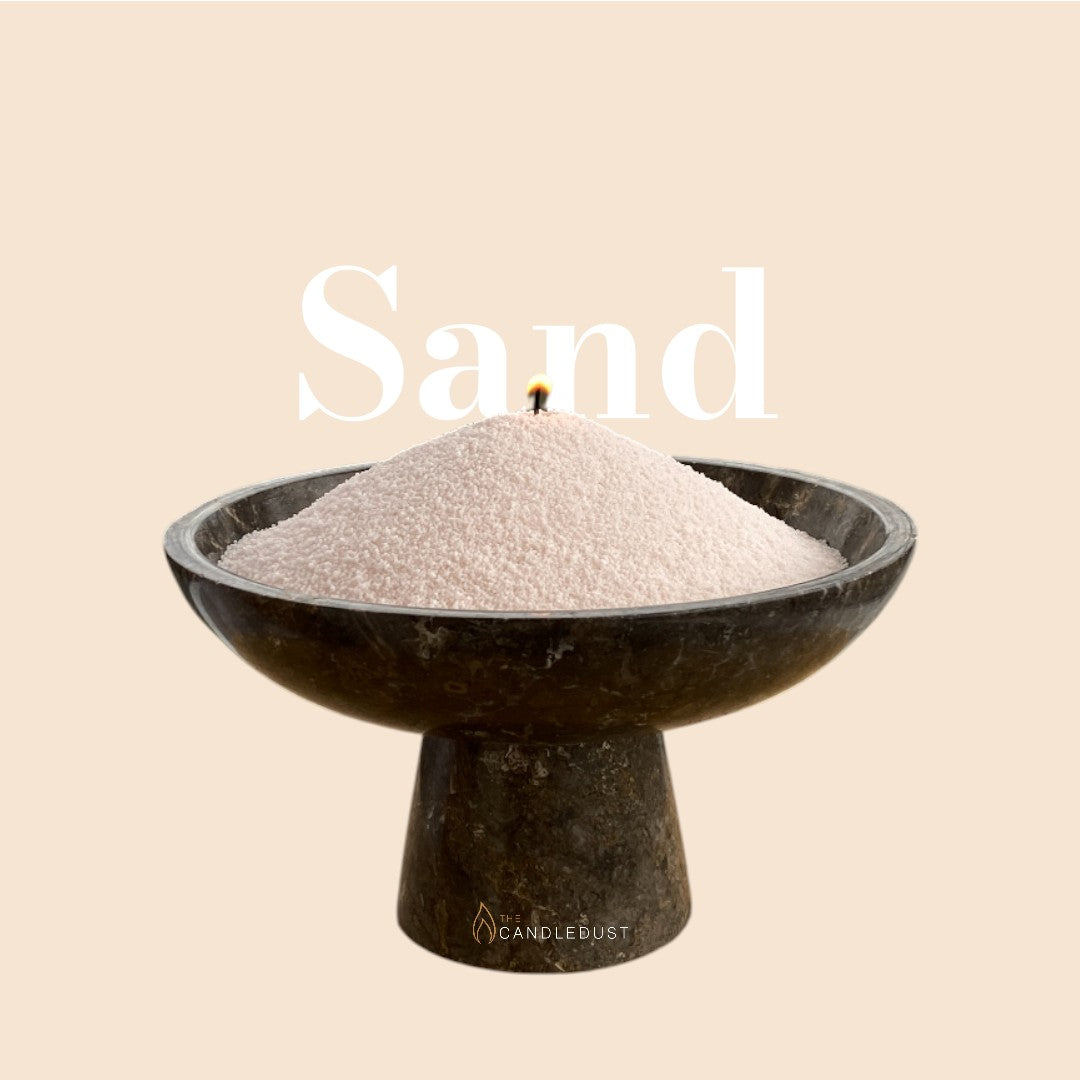 Powdered Candle Refill Kit – Unscented Sand, 330g